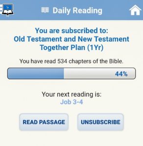 Blue Letter Bible Daily Reading Plan