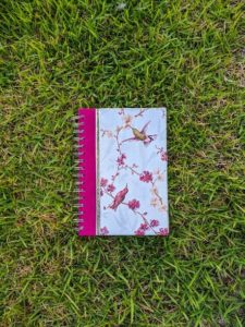 Journal outdoors
